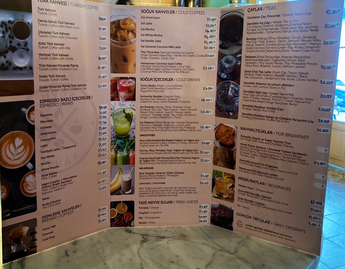 Menu Ortaköy Koyu Kahve-2